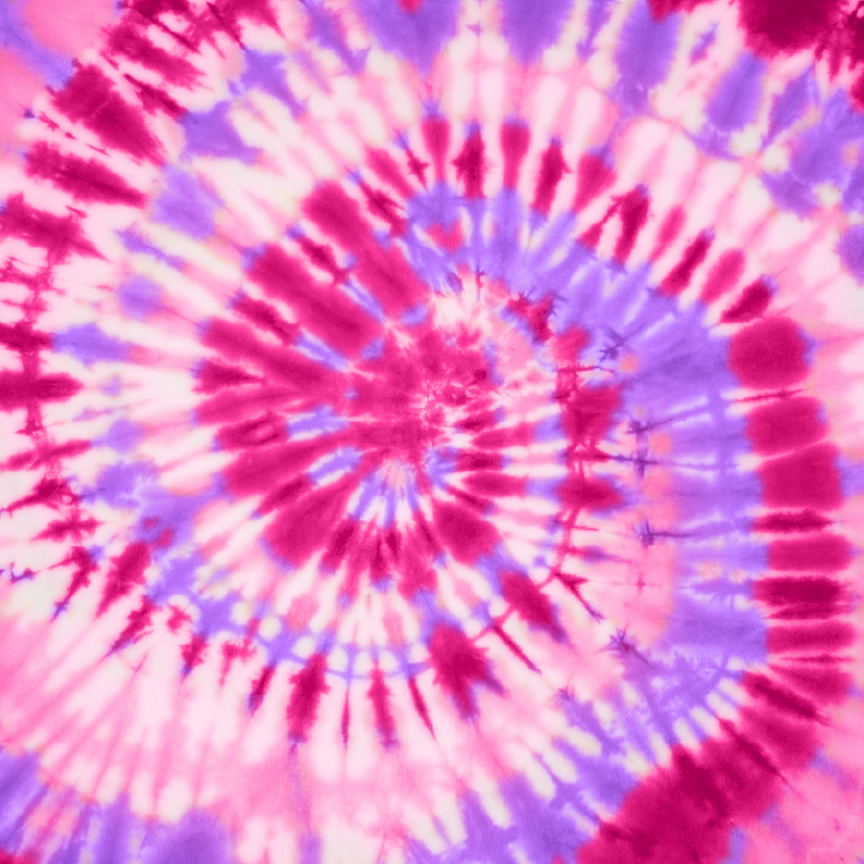 Tie Dye - Pink and Purple 008