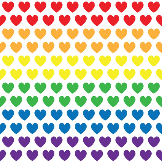 Rainbow - Colorful Hearts 001