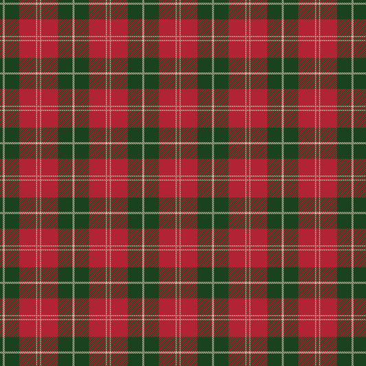 Christmas plaid red and green 00013