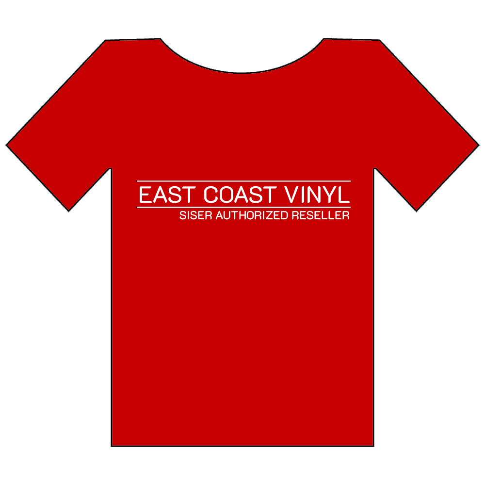 Cardinal Red HTV Iron On T-shirt Vinyl Cardinal Red Siser HTV heat