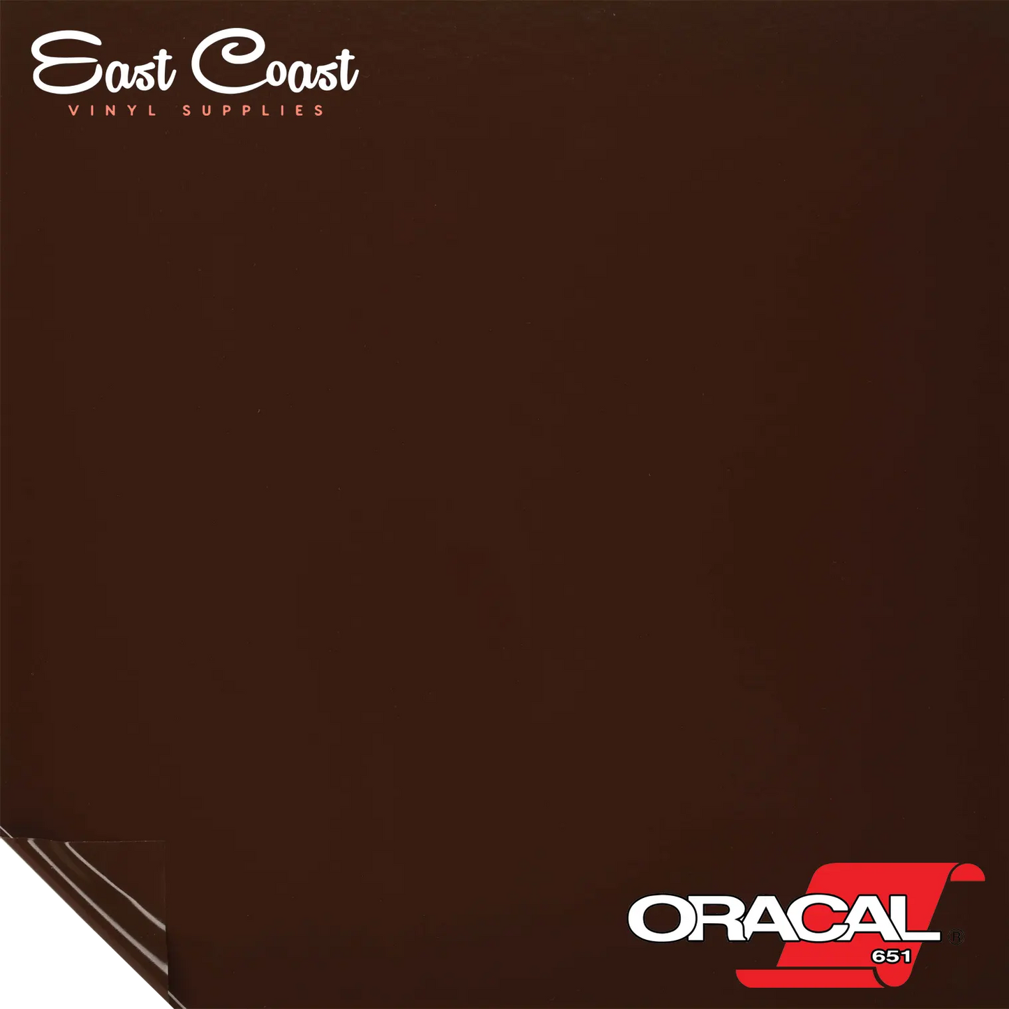 Brown (080M) Oracal 651 Vinyl - MATTE
