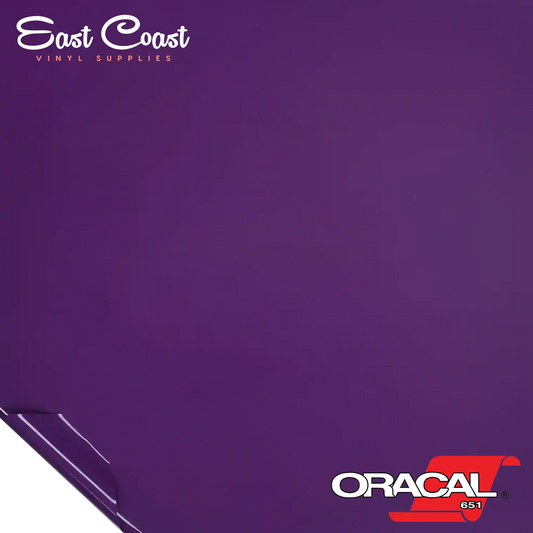 Violet (040M) Oracal 651 Vinyle - MAT