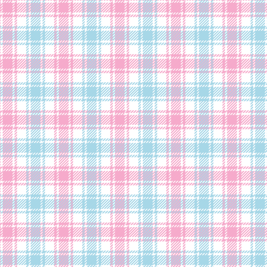 Easter Pink and Light Blue Patterned 00010