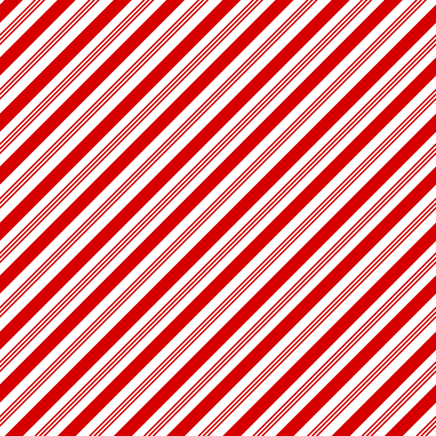 Candy Cane Stripes - Red Stripes 002