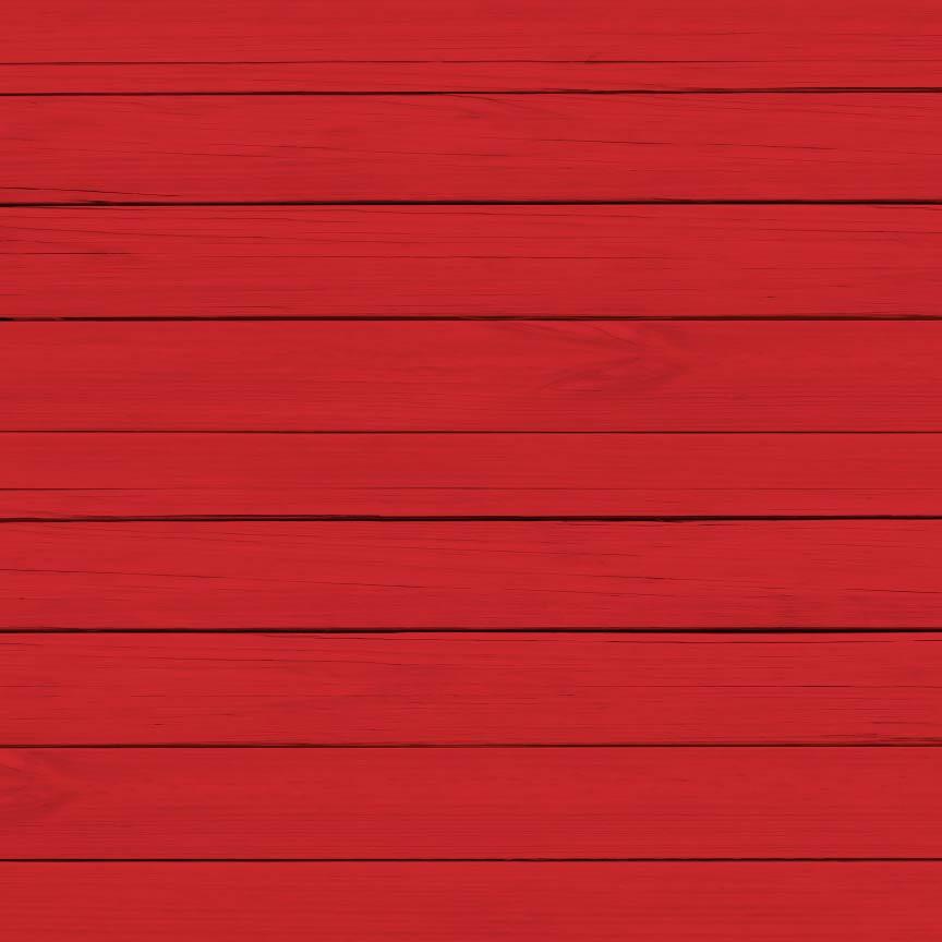 Red Wooden Christmas 002