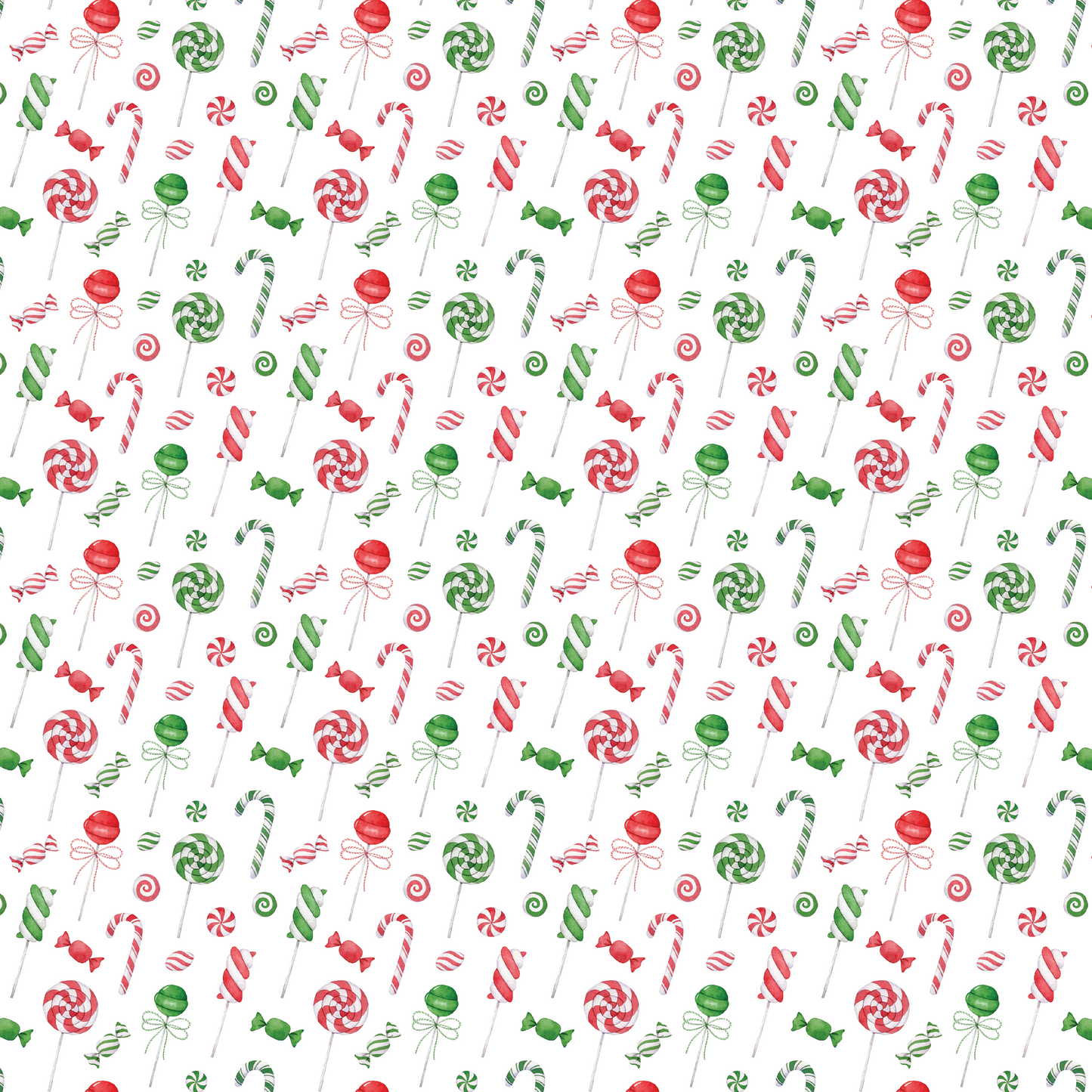Bonbons de Noël - Bonbons à la menthe poivrée verte et rouge 006