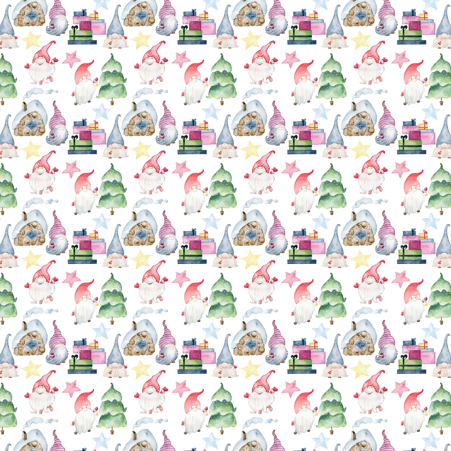 Gnome Time Like Christmas - Gnomes cadeaux et arbres 010