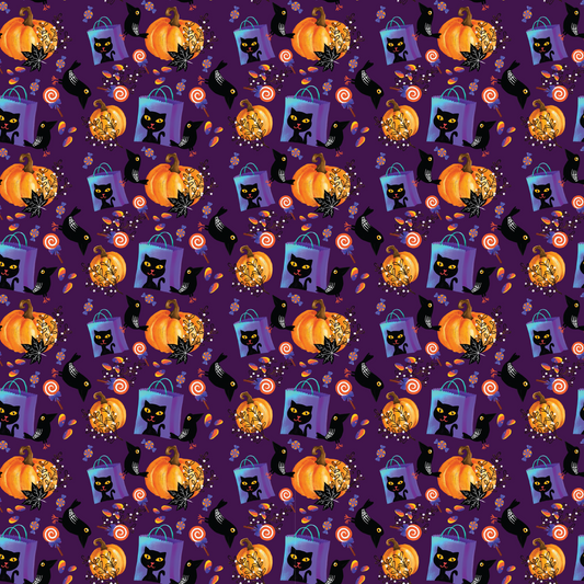Joyeux Halloween - Citrouilles et corbeaux 012