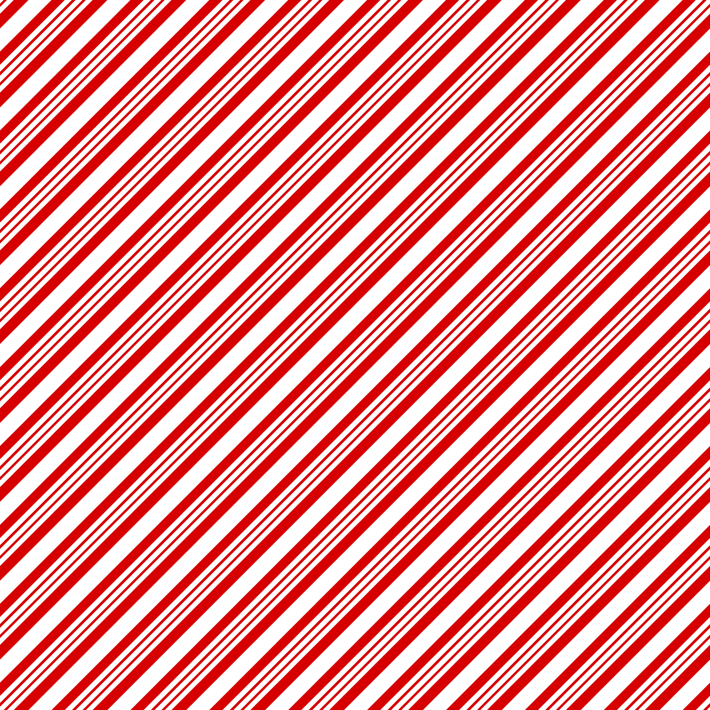 Candy Cane Stripes - Red Stripes 012