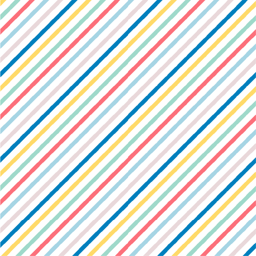 Love to Learn - Angled Colored Stripes 015