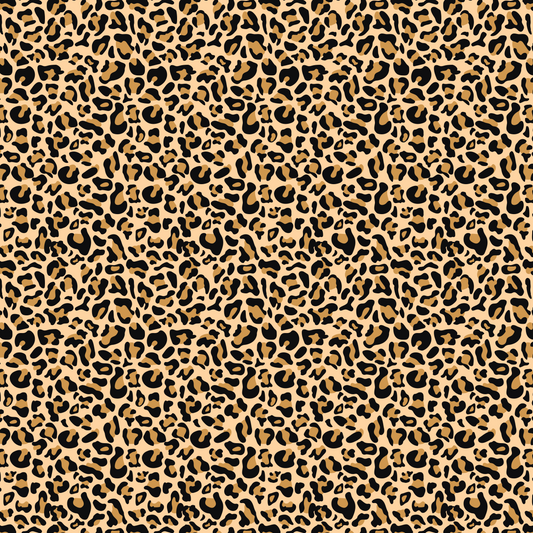 Colorful Leopard - Tan Spots on Colorful Background 017