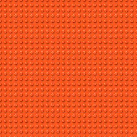 Blocs de construction - Orange - 079