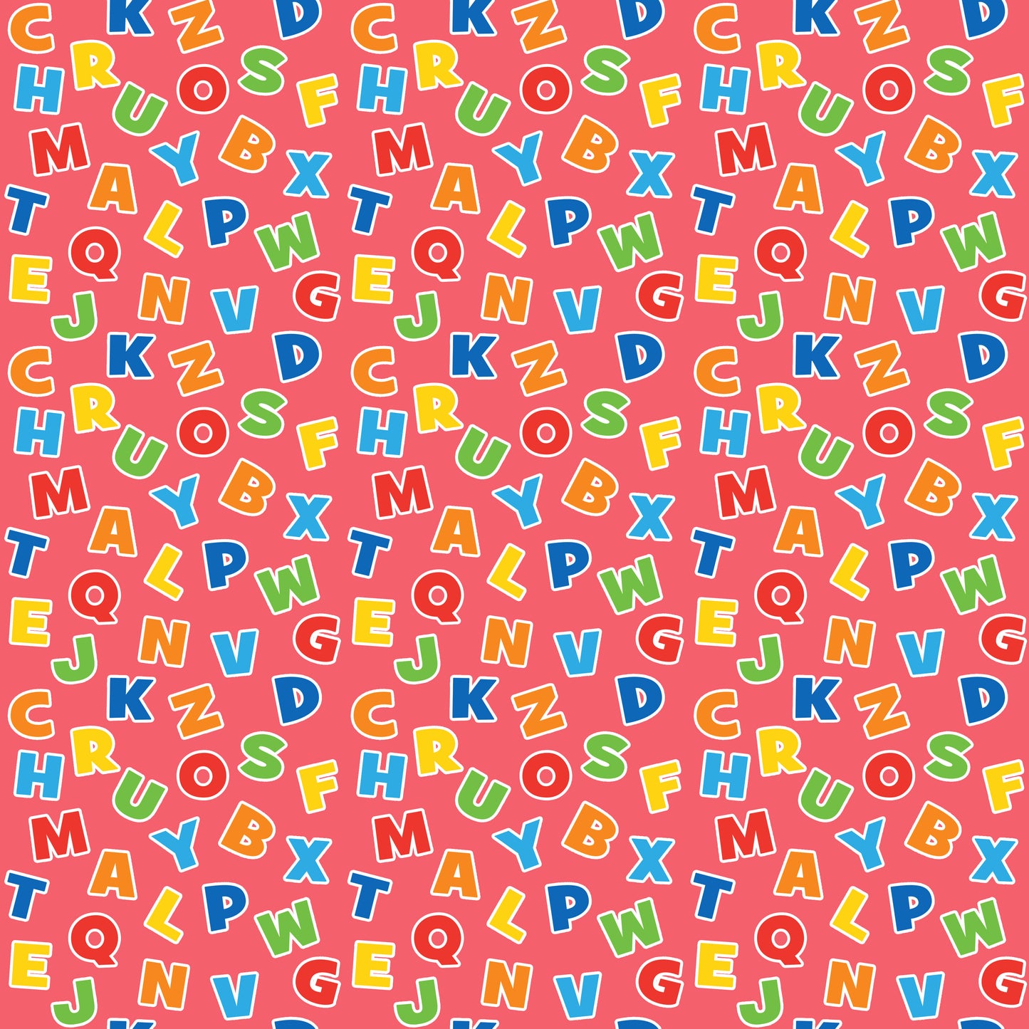 Colorful Alphabet 014