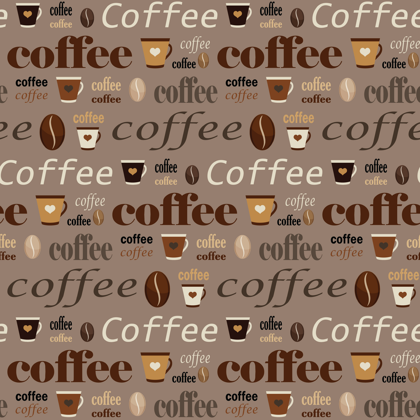 Coffee - Coffee Text with Dark Background 010