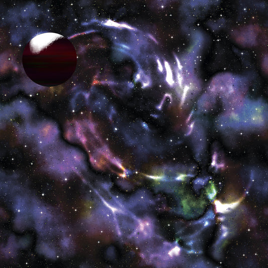 Galaxy - Dark Red Planet Galaxy 012