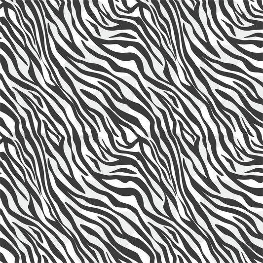 Black Striped Zebra Pattern
