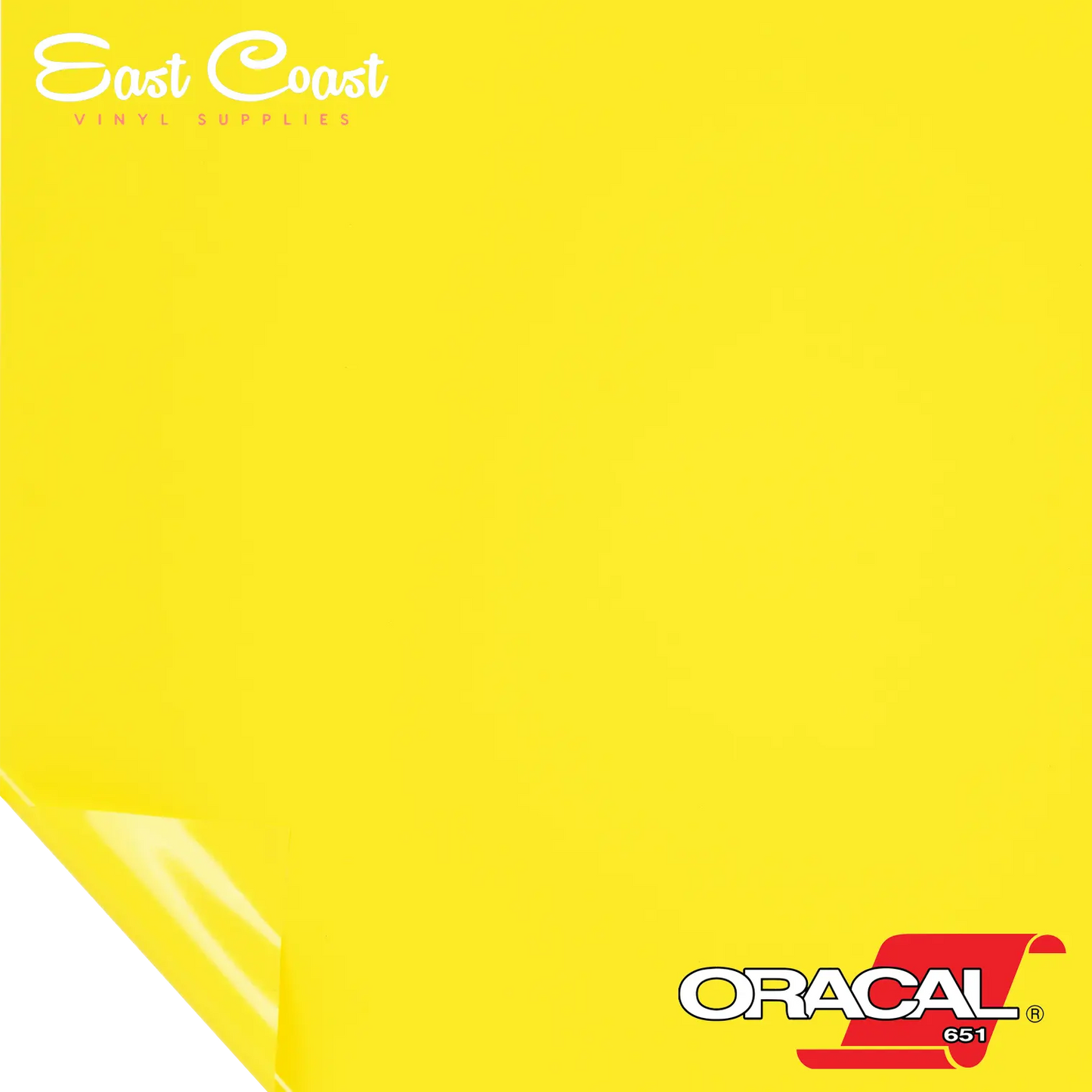 Brimstone Yellow (025) Oracal 651 Vinyl - GLOSSY