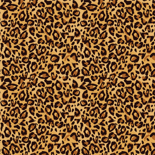 Motif léopard marron