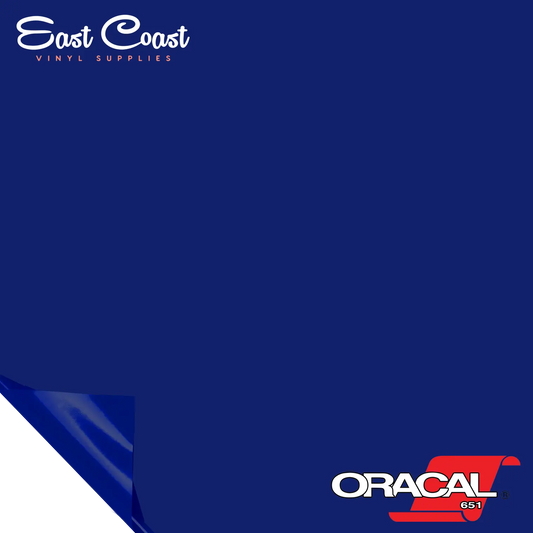 Bleu Cobalt (065) Oracal 651 Vinyle - BRILLANT