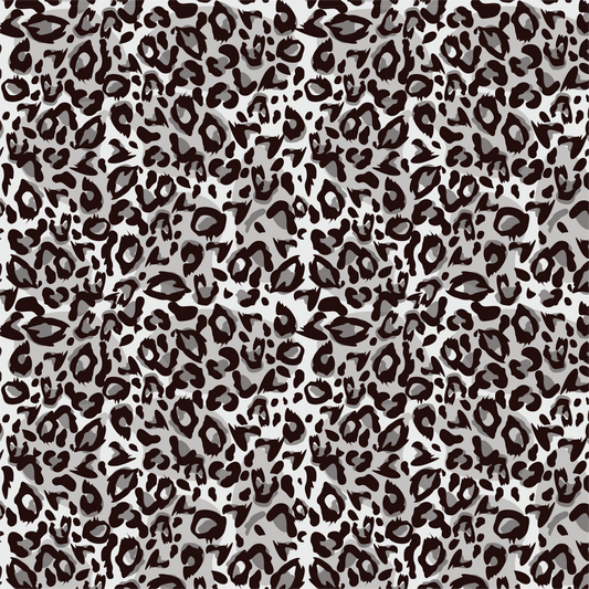 Grey Leopard Pattern