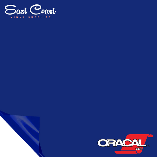 King Blue (049) Oracal 651 Vinyle - BRILLANT