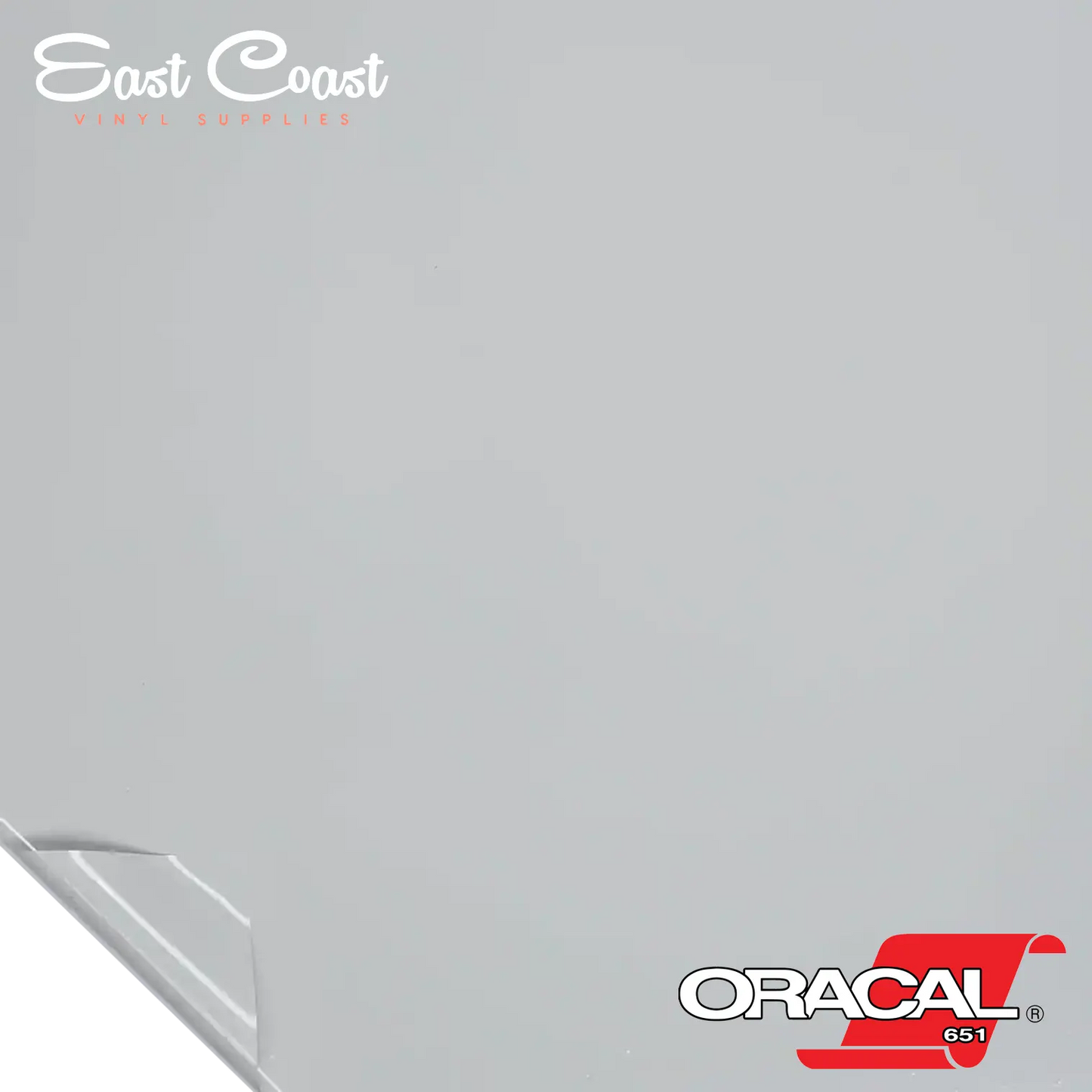 Gris clair (072) Oracal 651 Vinyle - BRILLANT 