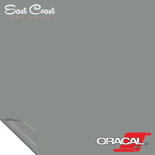Middle Grey (074) Oracal 651 Vinyl - GLOSSY