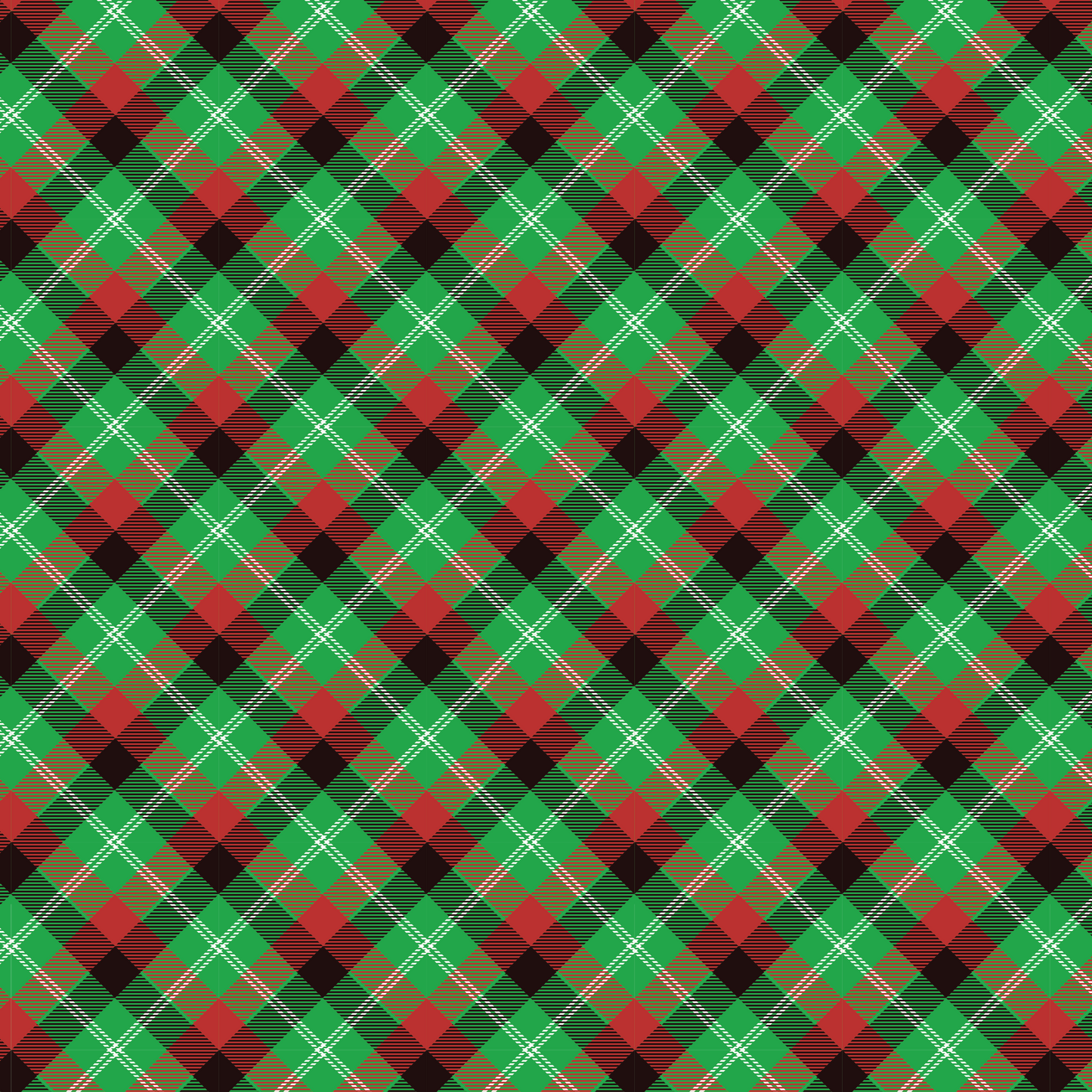 Christmas plaid red and green angled 00009