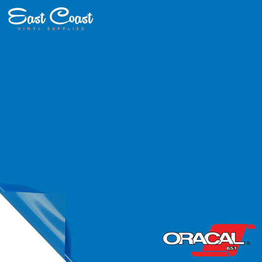 Sky Blue (084) Oracal 651 Vinyl - GLOSSY
