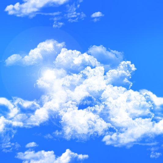 Ciel d'été - Ciel bleu et nuages ​​010