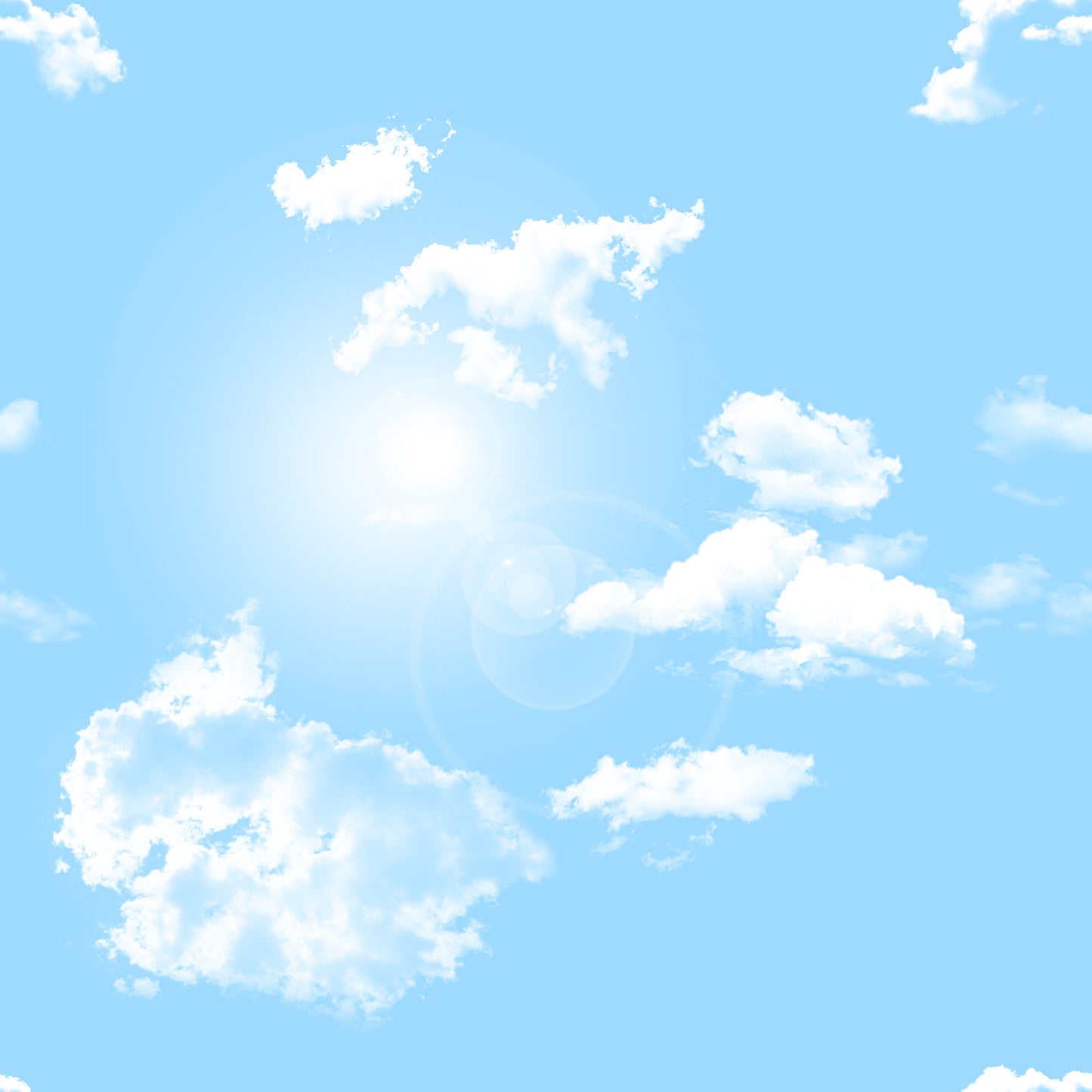 Ciel d'été - Ciel bleu et nuages ​​012