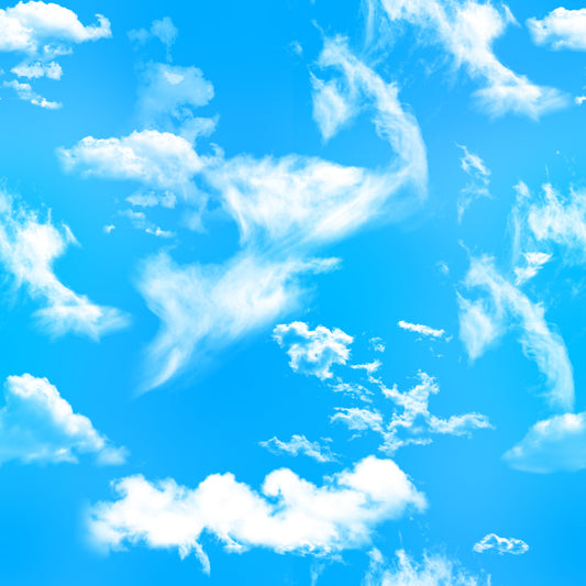 Ciel d'été - Ciel bleu et nuages ​​013