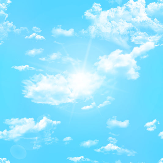 Ciel d'été - Ciel bleu et nuages ​​014
