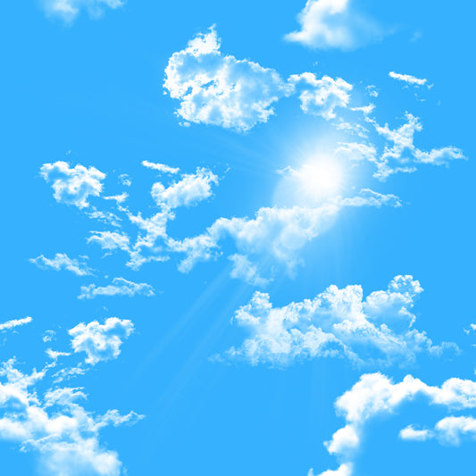 Ciel d'été - Ciel bleu et nuages ​​006