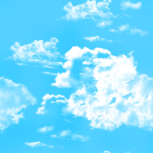 Ciel d'été - Ciel bleu et nuages ​​007