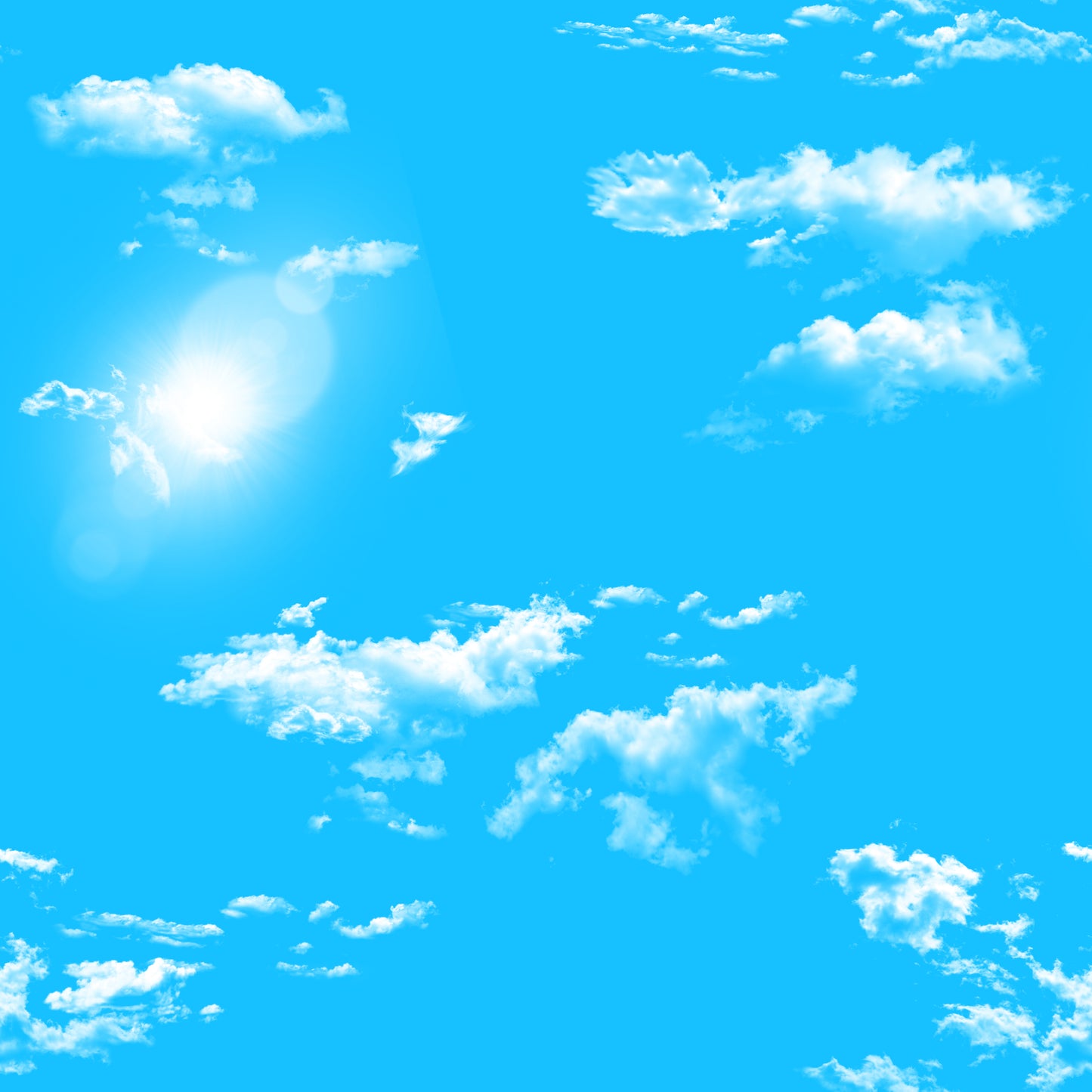 Summer Skies - Blue Sky and Clouds 008