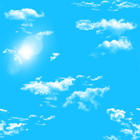 Ciel d'été - Ciel bleu et nuages ​​008