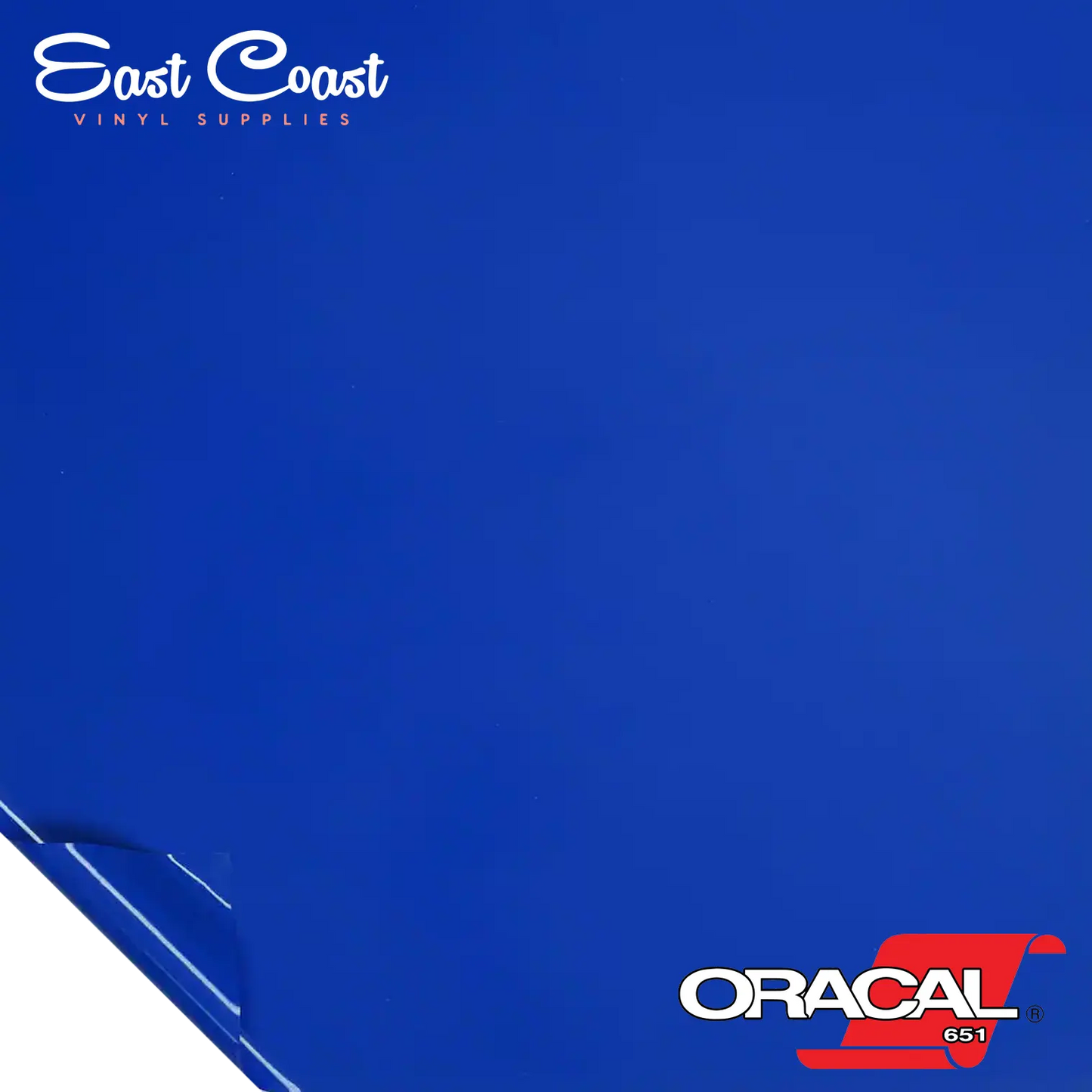 Traffic Blue (057) Oracal 651 Vinyl - GLOSSY