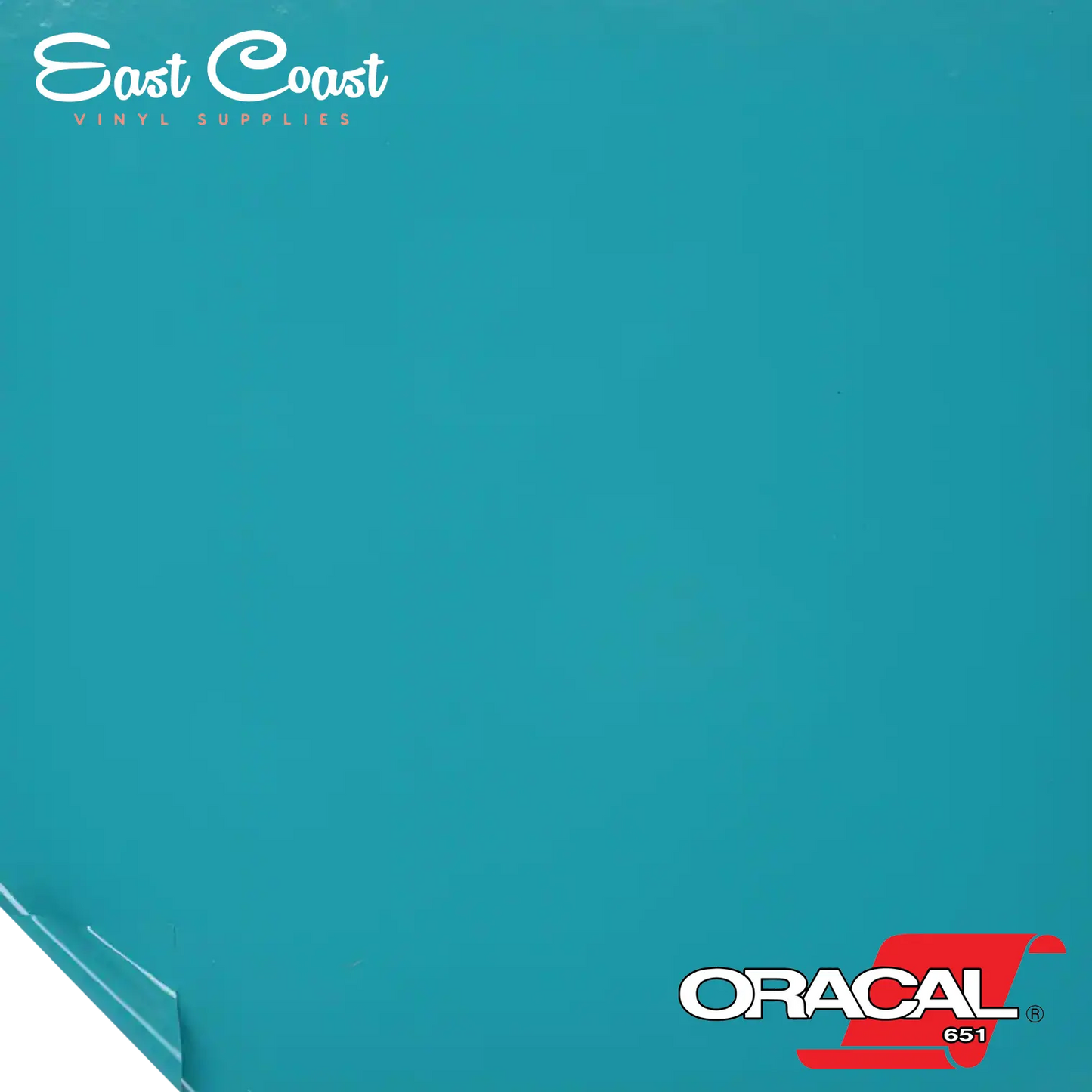 Bleu Turquoise (066) Oracal 651 Vinyle - BRILLANT